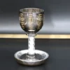 ⁦כוס קידוש נהרות גן עדן צבע שחור⁩ – תמונה ⁦2⁩