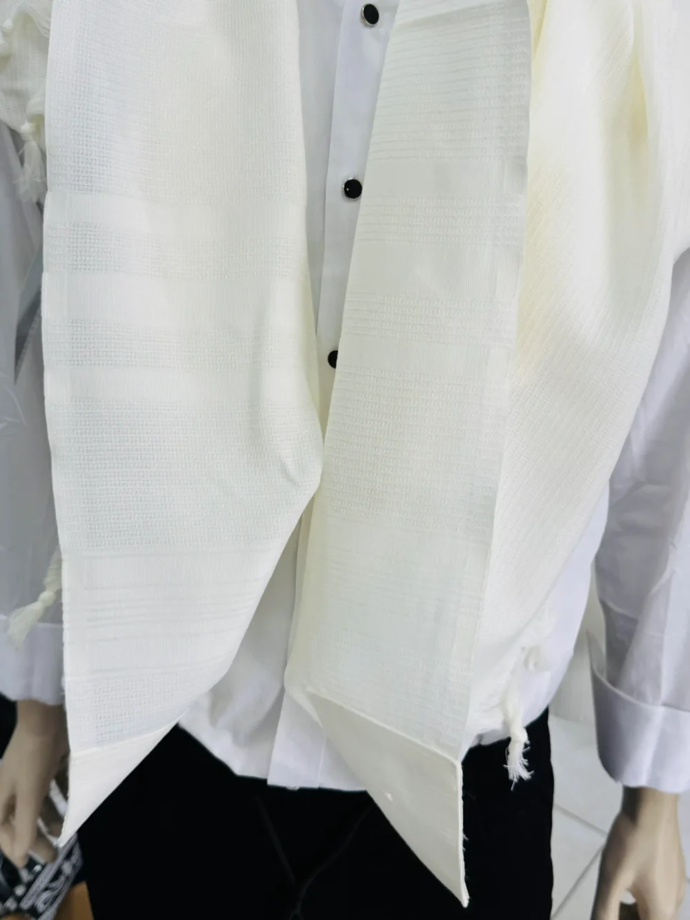 טלית בית יוסף מפוארת מבט קדמי