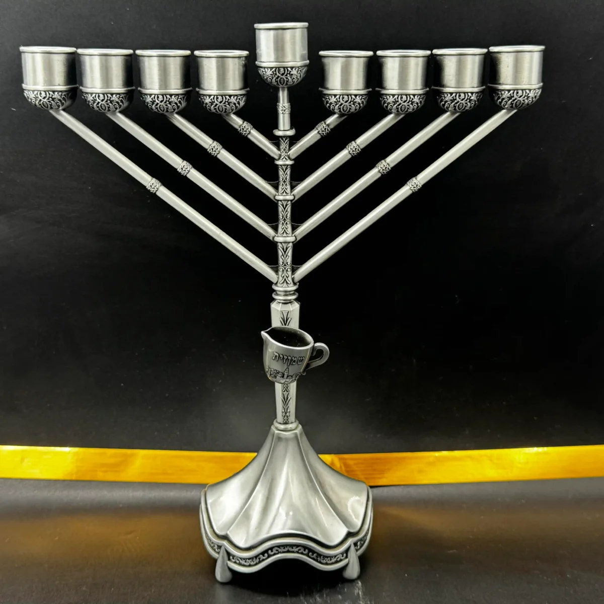 חנוכיית מיני מוכספת 30 ס"מ