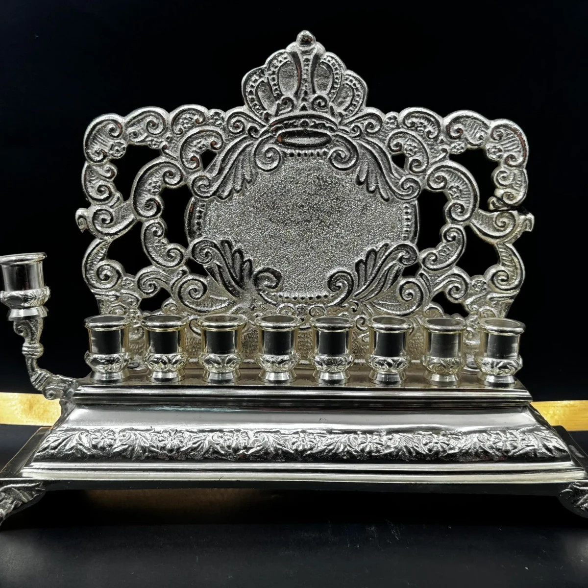 חנוכיה מכסף אמיתי