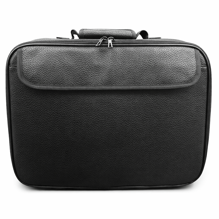 תיק טלית ותפילין דמוי עור שחור- תאים לרש״י ור״ת