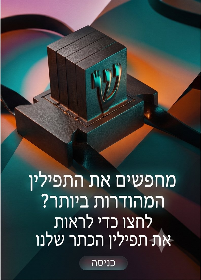 תפילין כתר מהודרות במיוחד